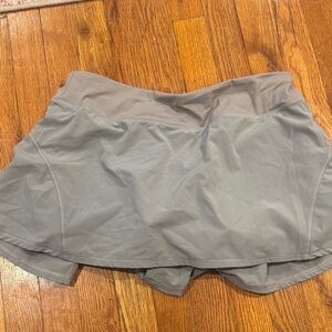 Gray Women's Athletic Skirt